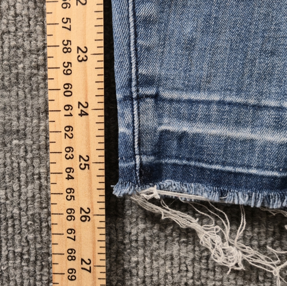 Judy Blue Pull On Raw Hem Skinny Jeans - 16W - Picture 8 of 12